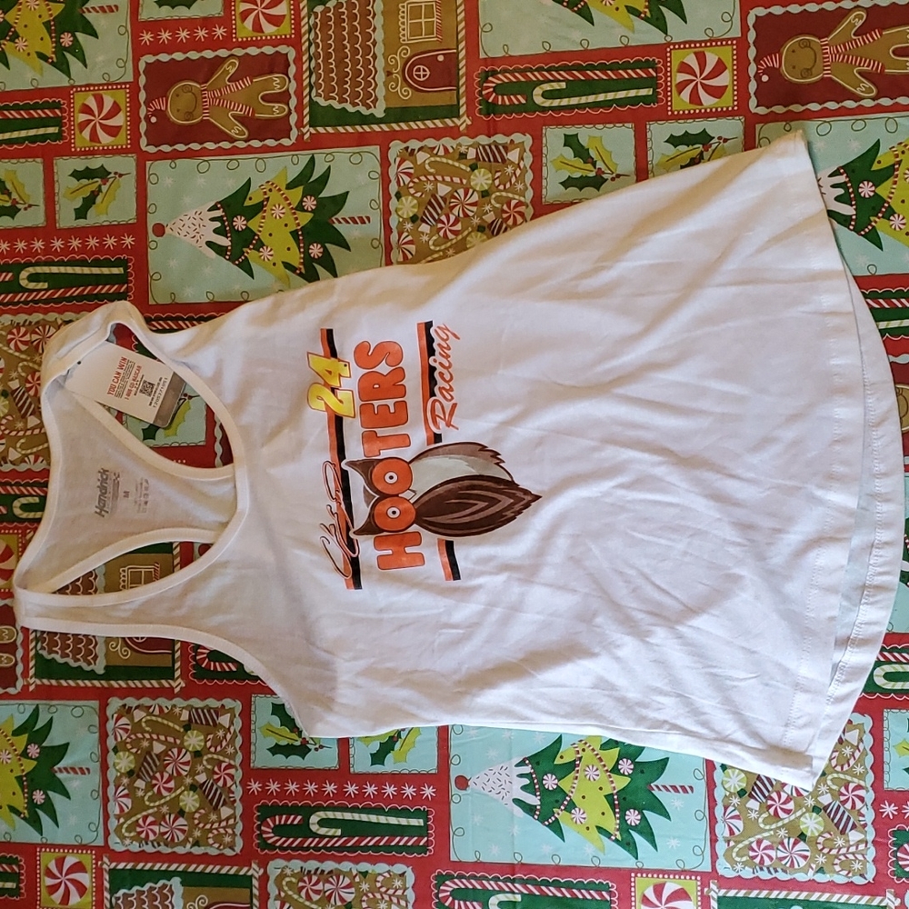 Chase Elliott #24 Hooters Racing Nascar Tank Top Adult Medium